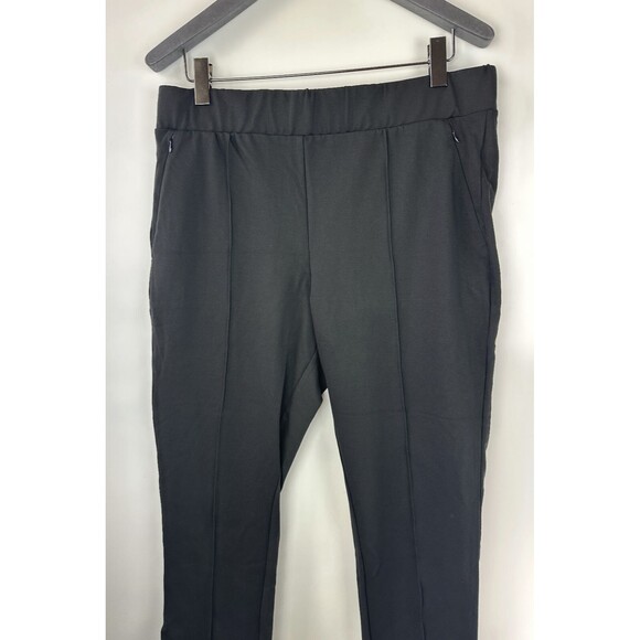 Universal Standard Skinny Pintuck Ponte Pants 28 Inch Stretch M Plus Size 18 20 - Picture 3 of 13